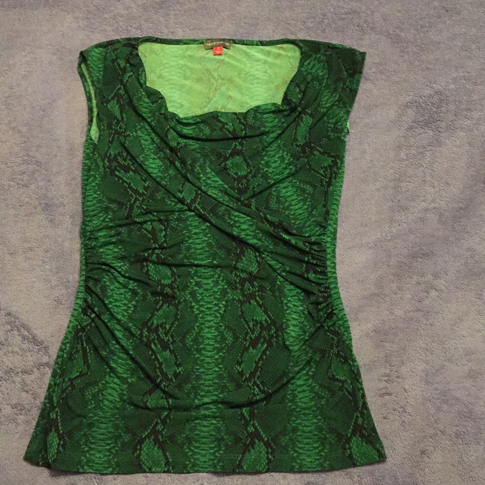 Green shirt
